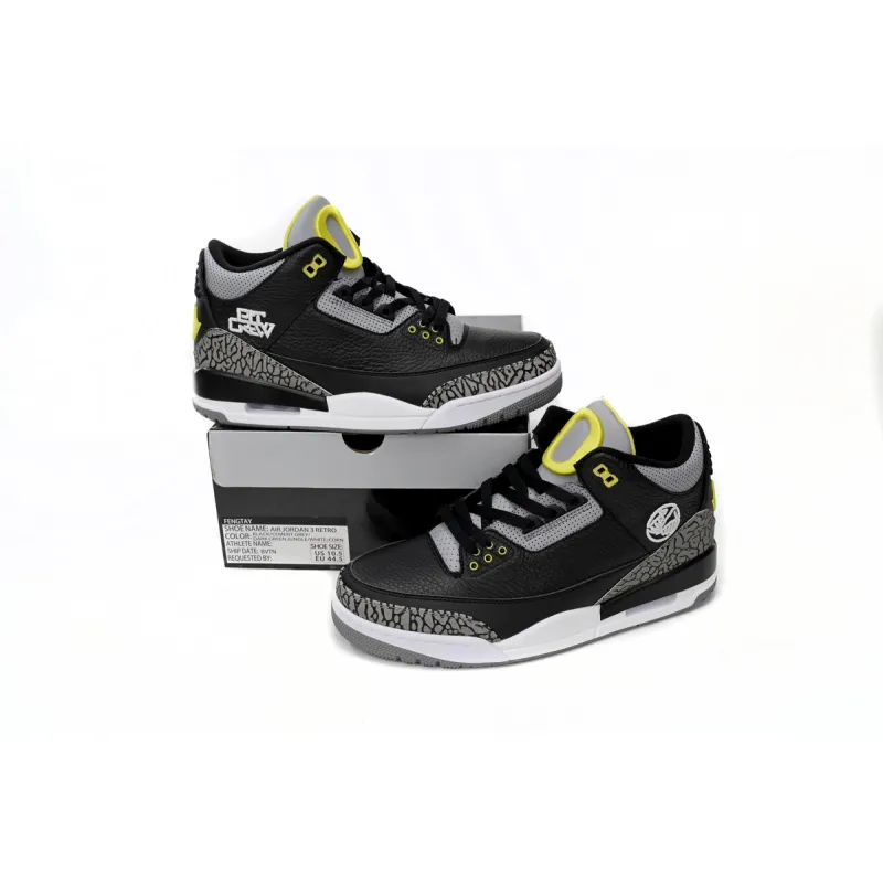 Pkgod Air Jordan 3 Retro Oregon Ducks Pit Crew