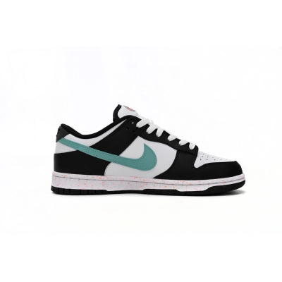 Pkgod Nike Dunk Low Multiple Swooshes White Washed Teal 02