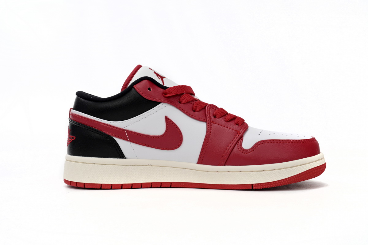 Pkgod | Perfect Kicks Sneaker Air Jordan 1 Low Reverse Black Toe DC0774 ...