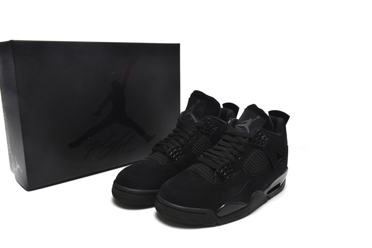 Pkgod | Perfect Kicks Sneaker Air Jordan 4 Retro Black Cat