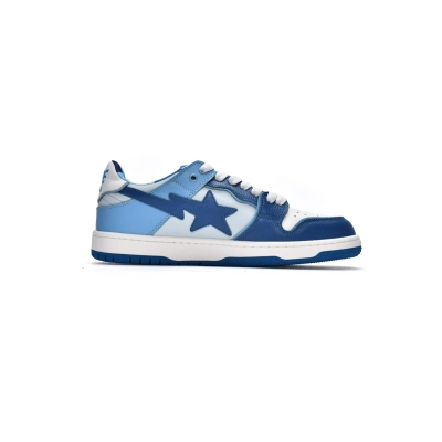 Pkgod A Bathing Ape Bape Sta Low Blue 1G70-109-0026 02