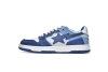    Pkgod A Bathing Ape Bape Sta Low Blue 1G70-109-0026