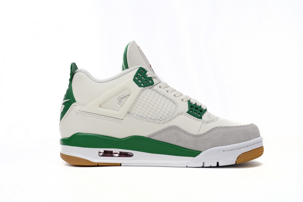 Pkgod Jordan 4 Retro SB Pine Green  
