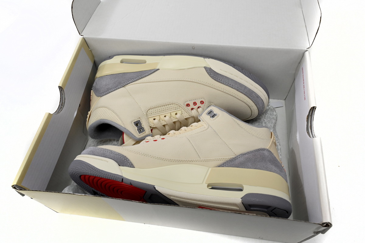 Pkgod Air Jordan 3 Retro Muslin