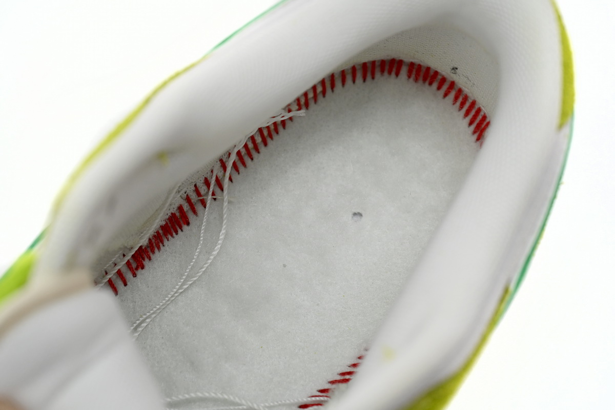     Nk SB Dunk Low "85" Gray Green Apple Double Hook