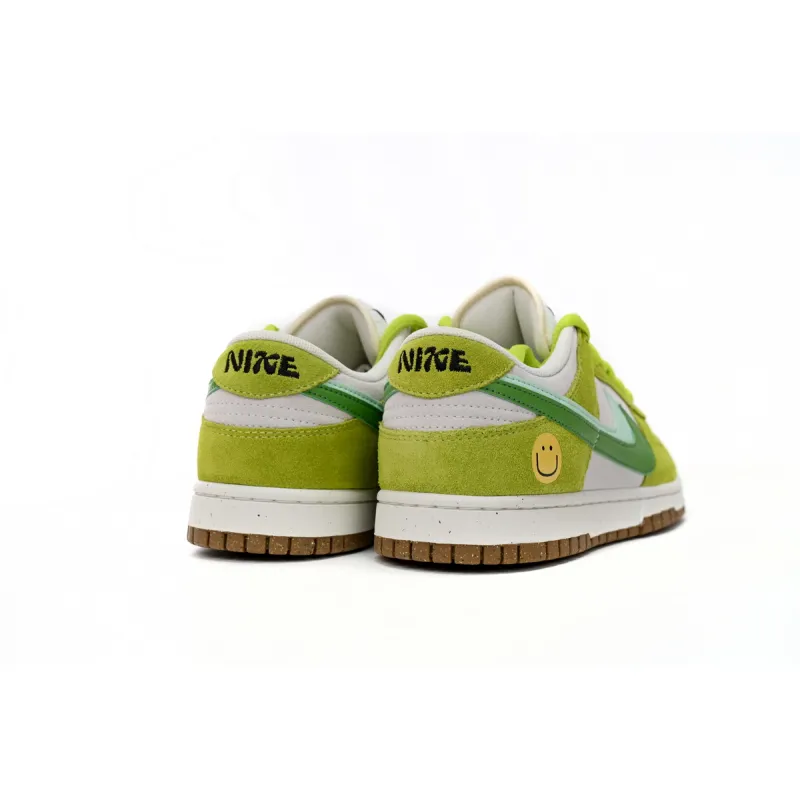 Pkgod Nk SB Dunk Low "85" Gray Green Apple Double Hook