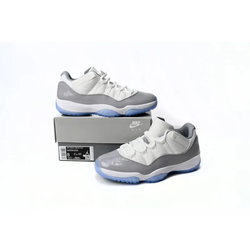 Pkgod  Air Jordan 11 Retro Low Cement Grey