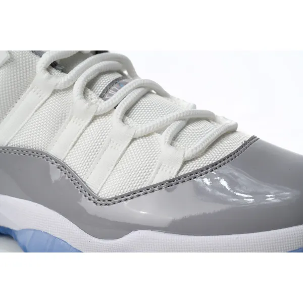 PK God  Air Jordan 11 Retro Low Cement Grey