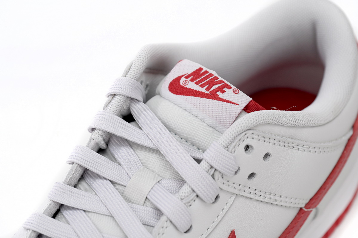 XP Factory Sneakers &Air Nike Dunk Low Vast Grey Varsity Red FJ0832-011