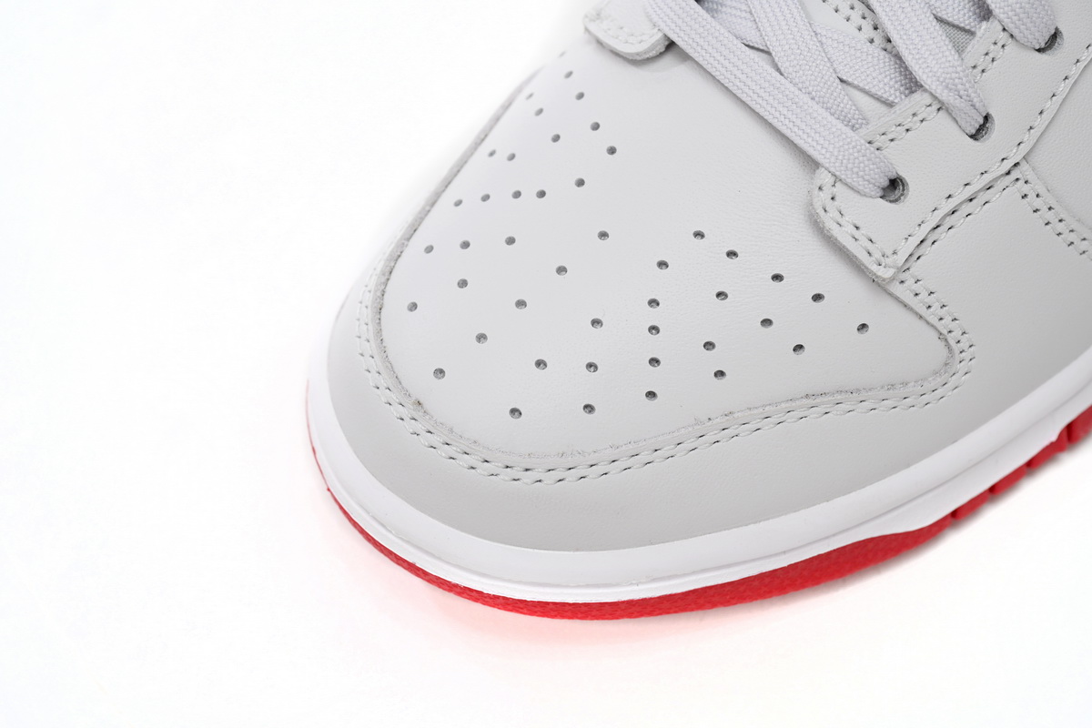 XP Factory Sneakers &Air Nike Dunk Low Vast Grey Varsity Red FJ0832-011