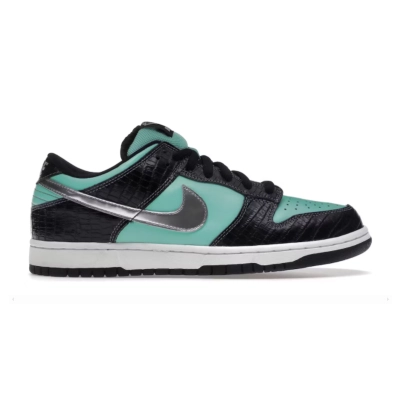 Pkgod Nike SB Dunk Low Diamond Supply Co. Aqua Blue 02