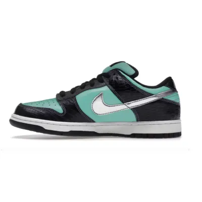 Pkgod Nike SB Dunk Low Diamond Supply Co. Aqua Blue 01