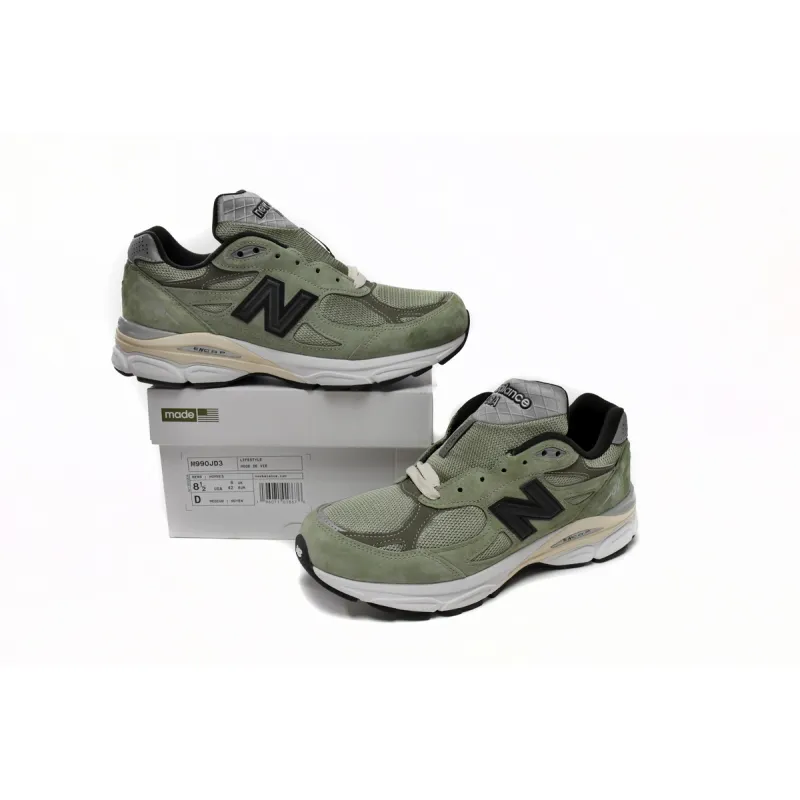 Pkgod New Balance 990v3 JJJJound Olive