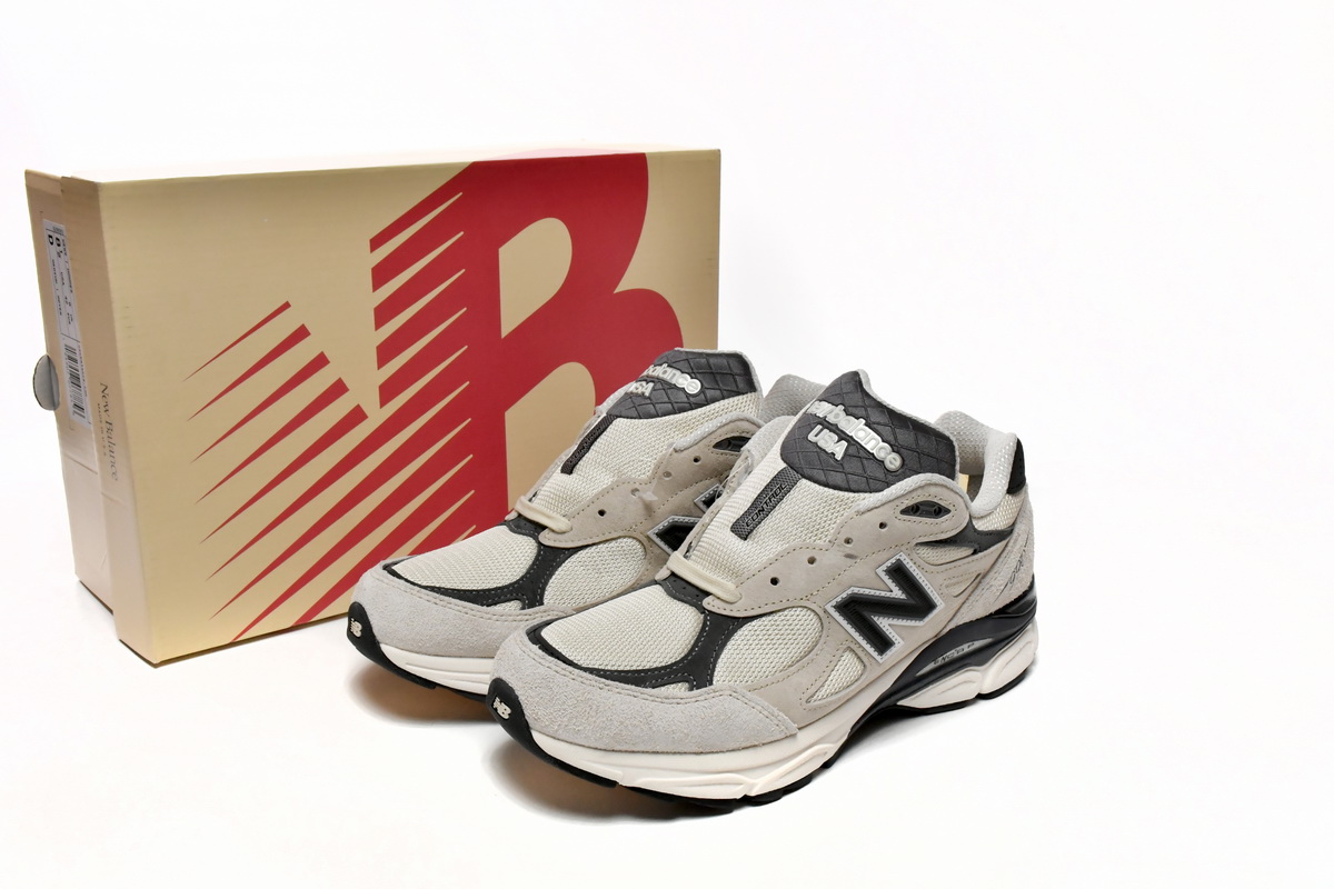 Pkgod New Balance 990v3 MiUSA Teddy Santis Moonbeam