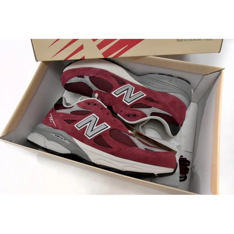 Pkgod New Balance 990v3 MiUSA Teddy Santis Scarlet