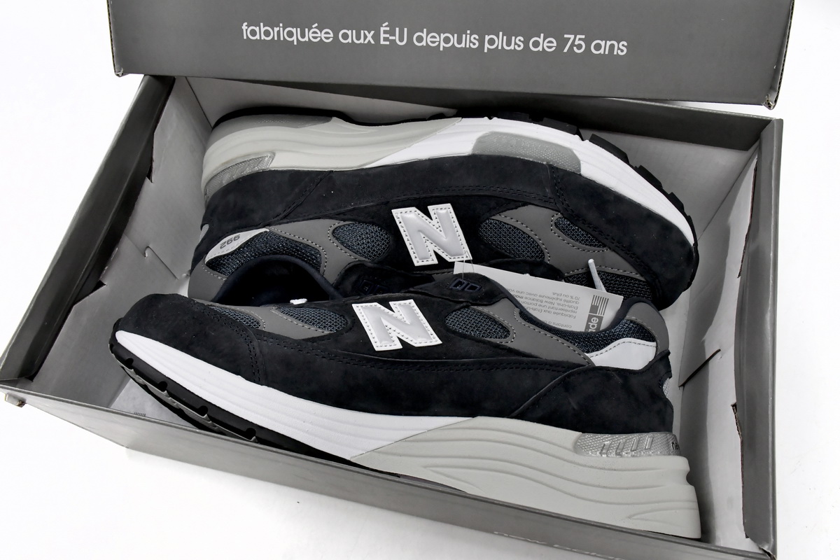 Pkgod New Balance 992 Navy Grey