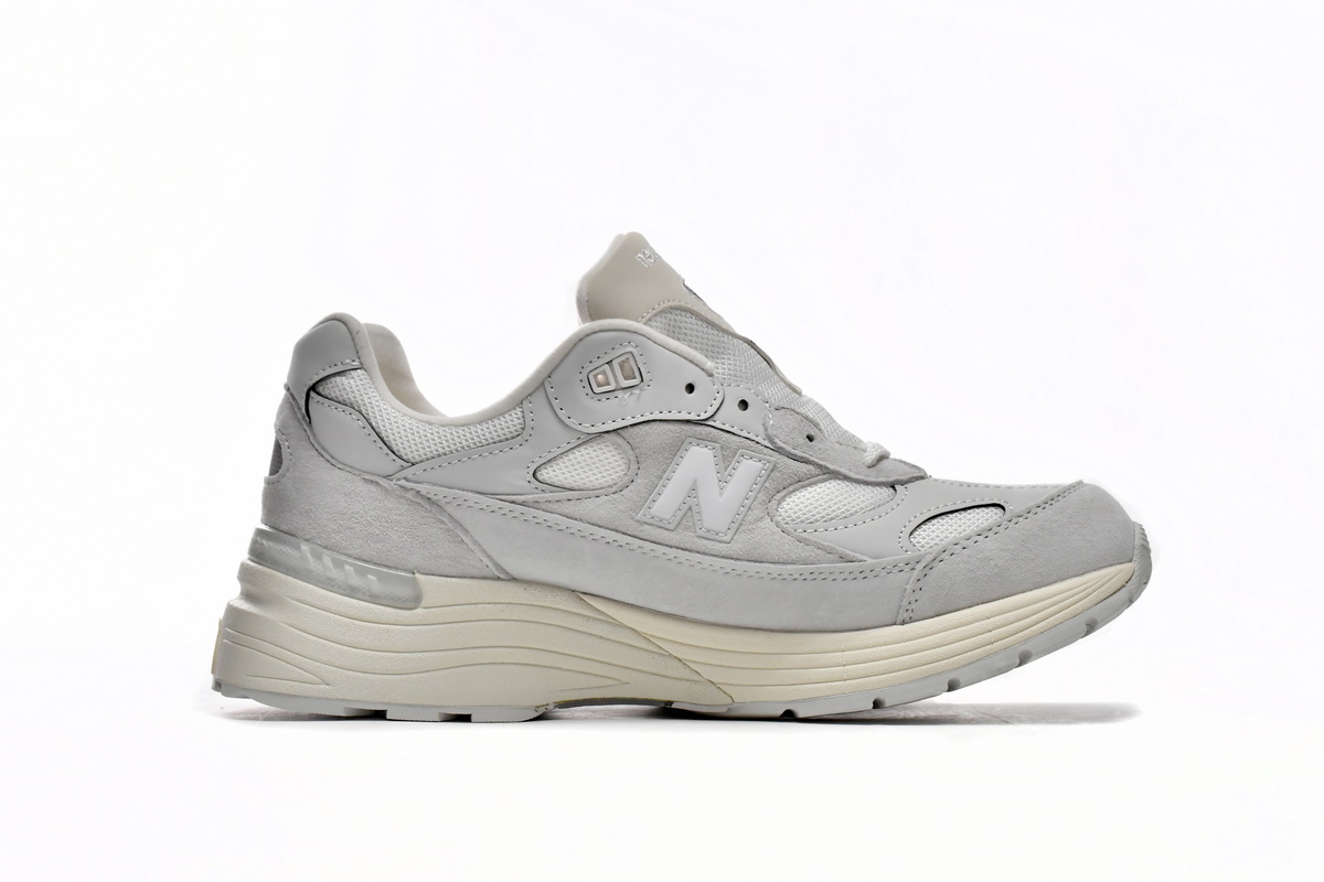 Pkgod New Balance 992 White Silver (2021)