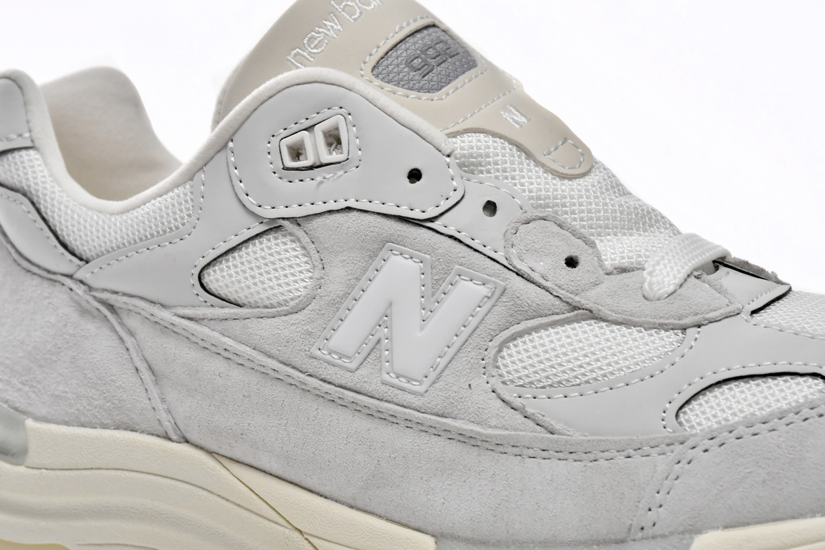 Pkgod New Balance 992 White Silver (2021)