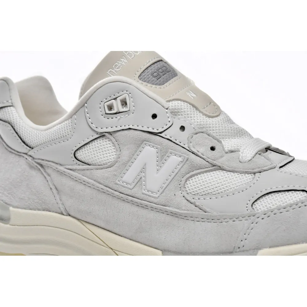 Pkgod New Balance 992 White Silver (2021)