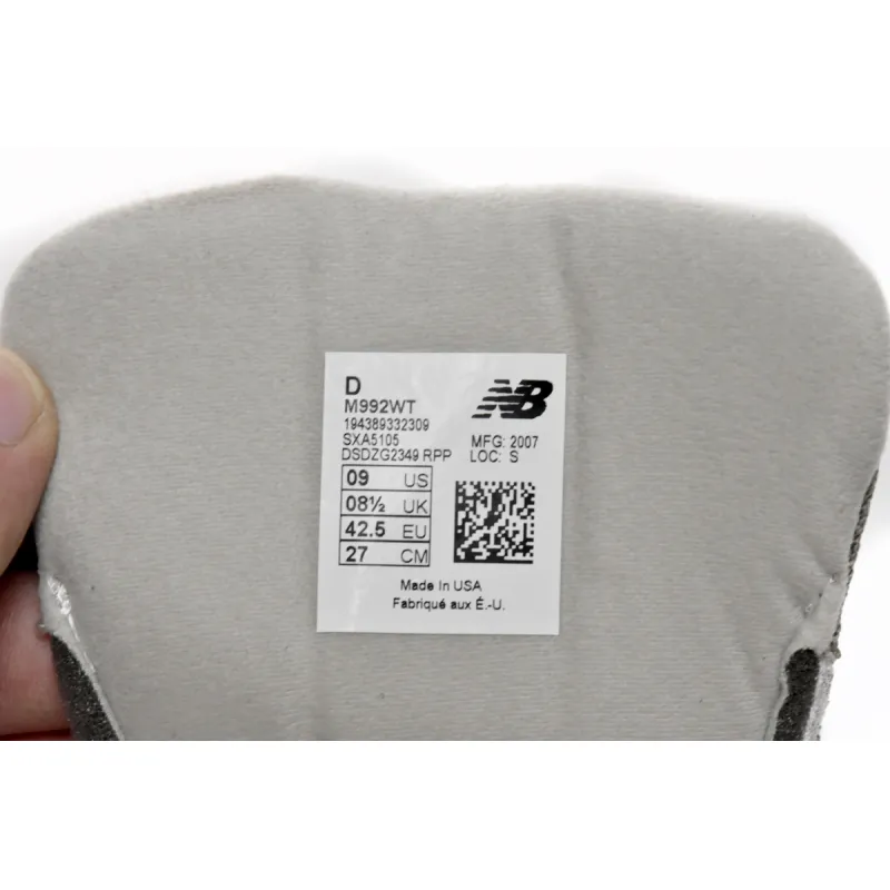 Pkgod New Balance 992 WTAPS