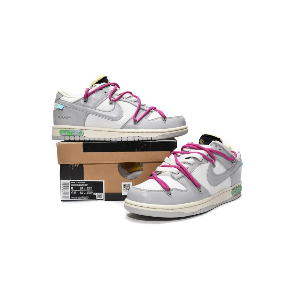 Pkgod Nike Dunk Low Off-White Lot 30