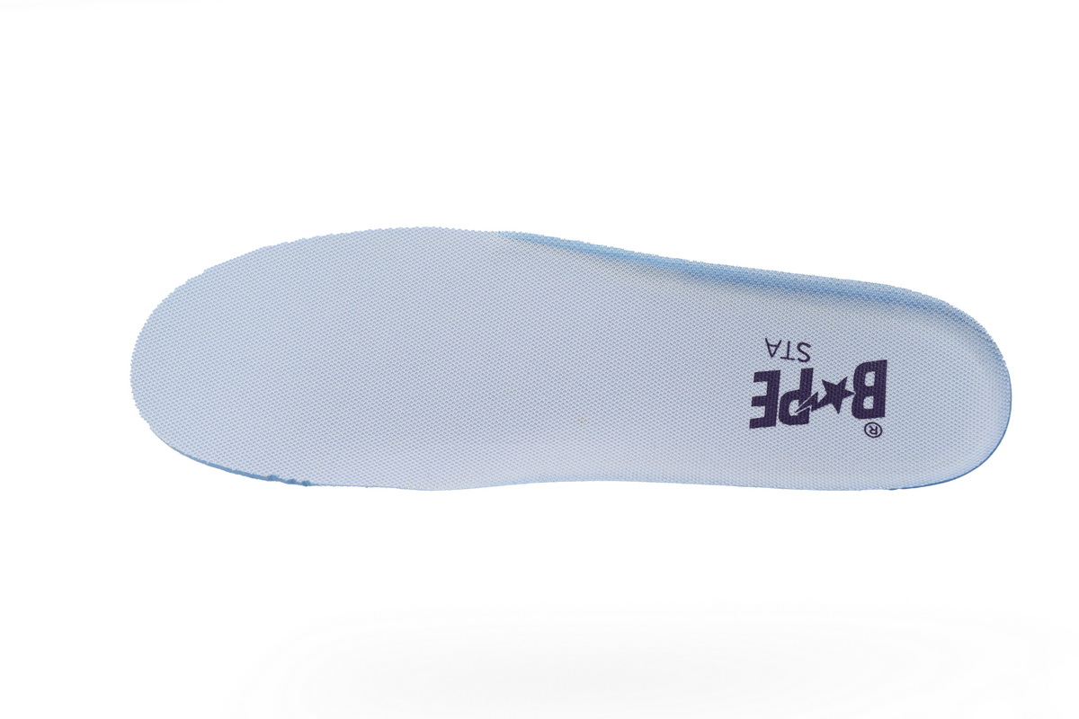 Zafa Wear  A Bathing Ape Bape Sta Low White Purple