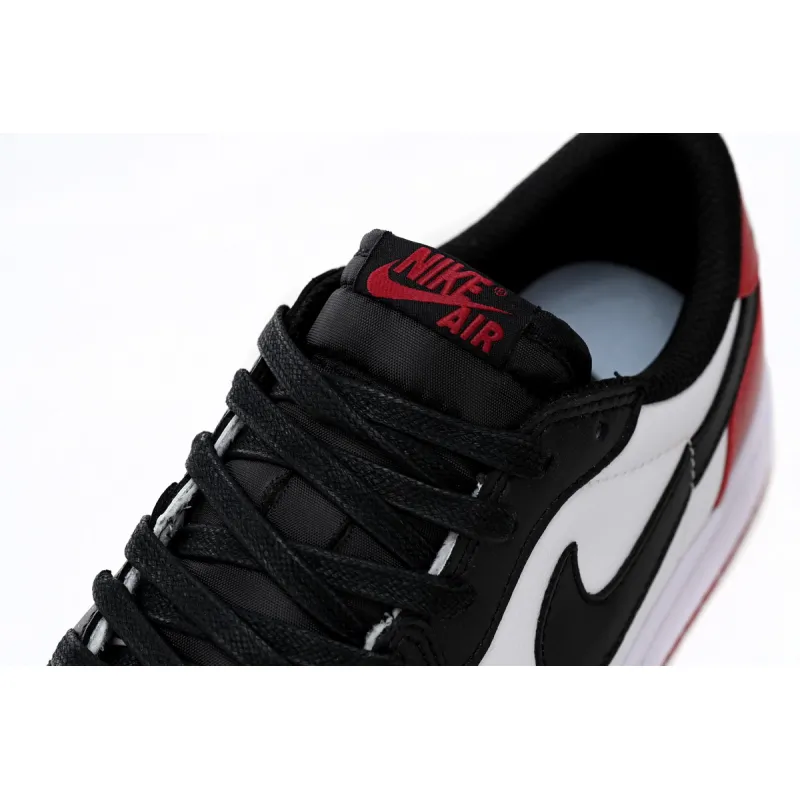 Pkgod Jordan 1 Retro Low OG Black Toe