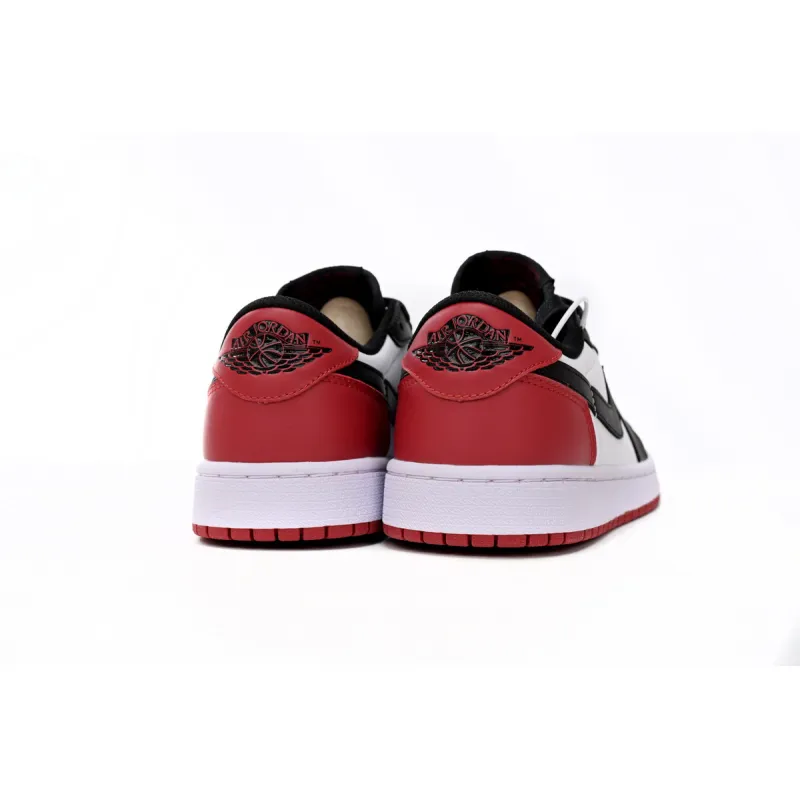 Pkgod Jordan 1 Retro Low OG Black Toe