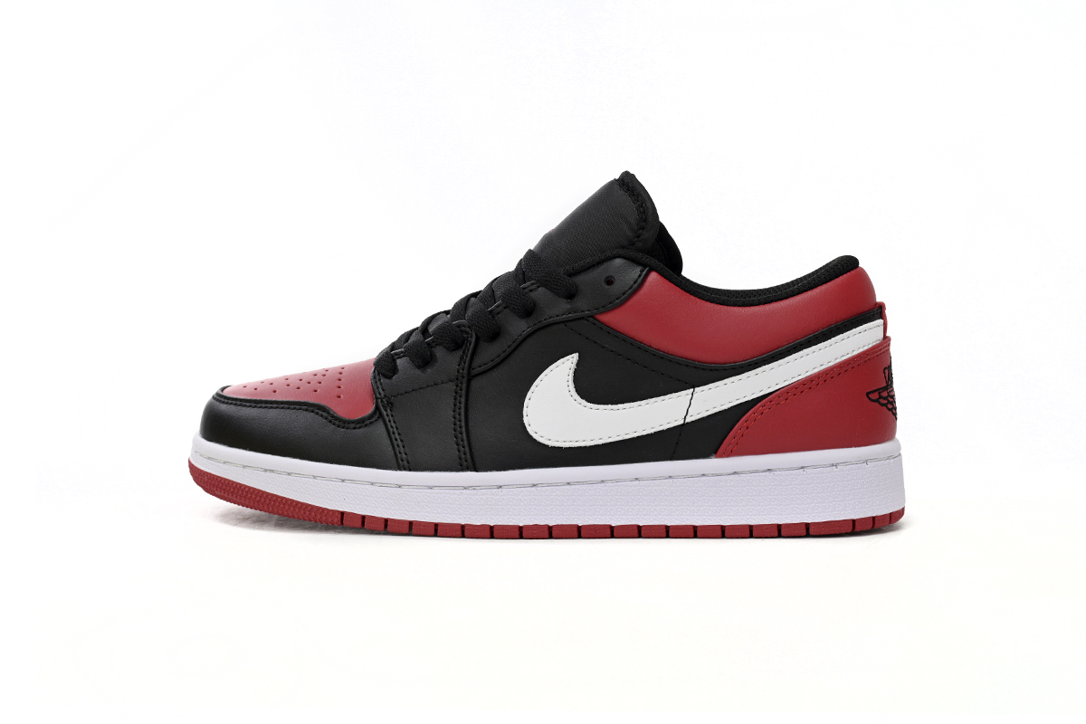 Air Jordan 1 Low Retro Black Red 553558-066