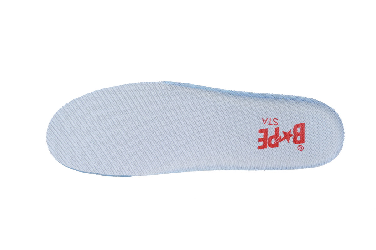 Zafa Wear  A Bathing Ape Bape Sta Low Red And White Mirror Surface