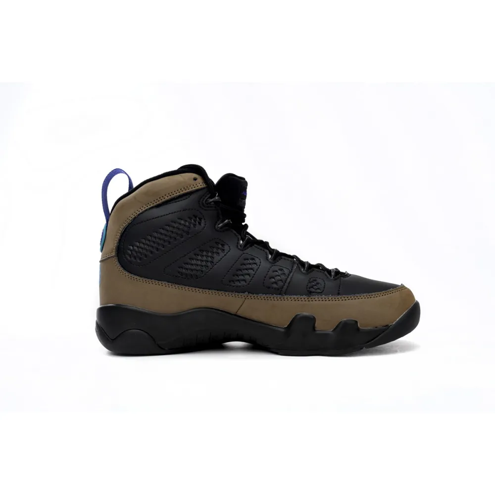 Pkgod Air Jordan 9 Retro Light Olive Concord 