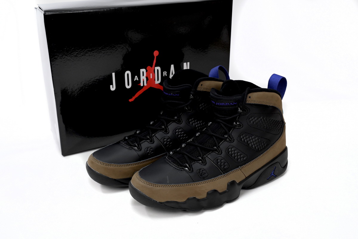    Pkgod Air Jordan 9 Retro Light Olive Concord 