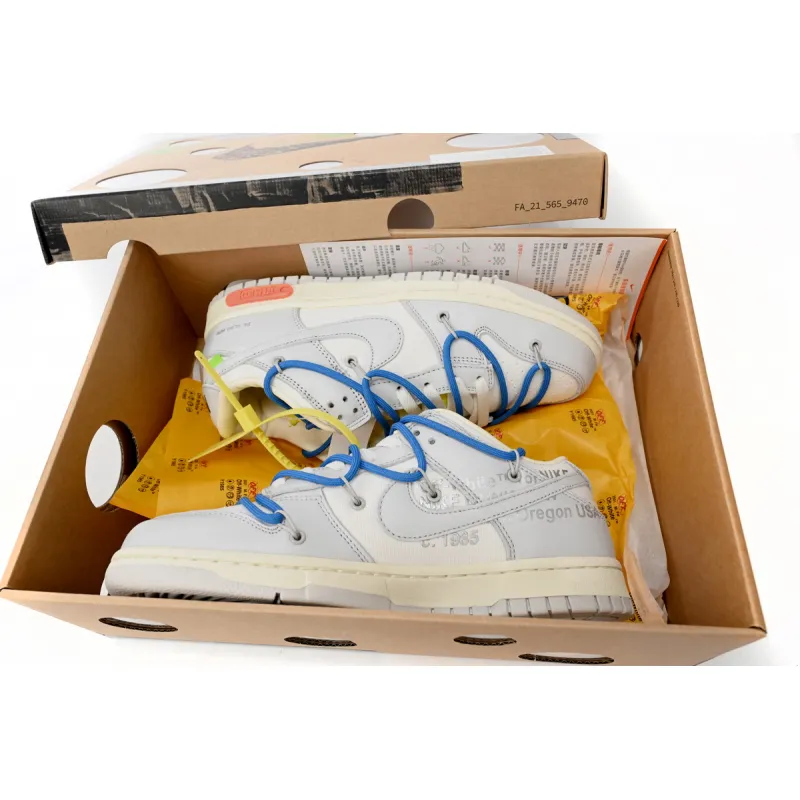 Pkgod Nike Dunk Low Off-White Lot 10