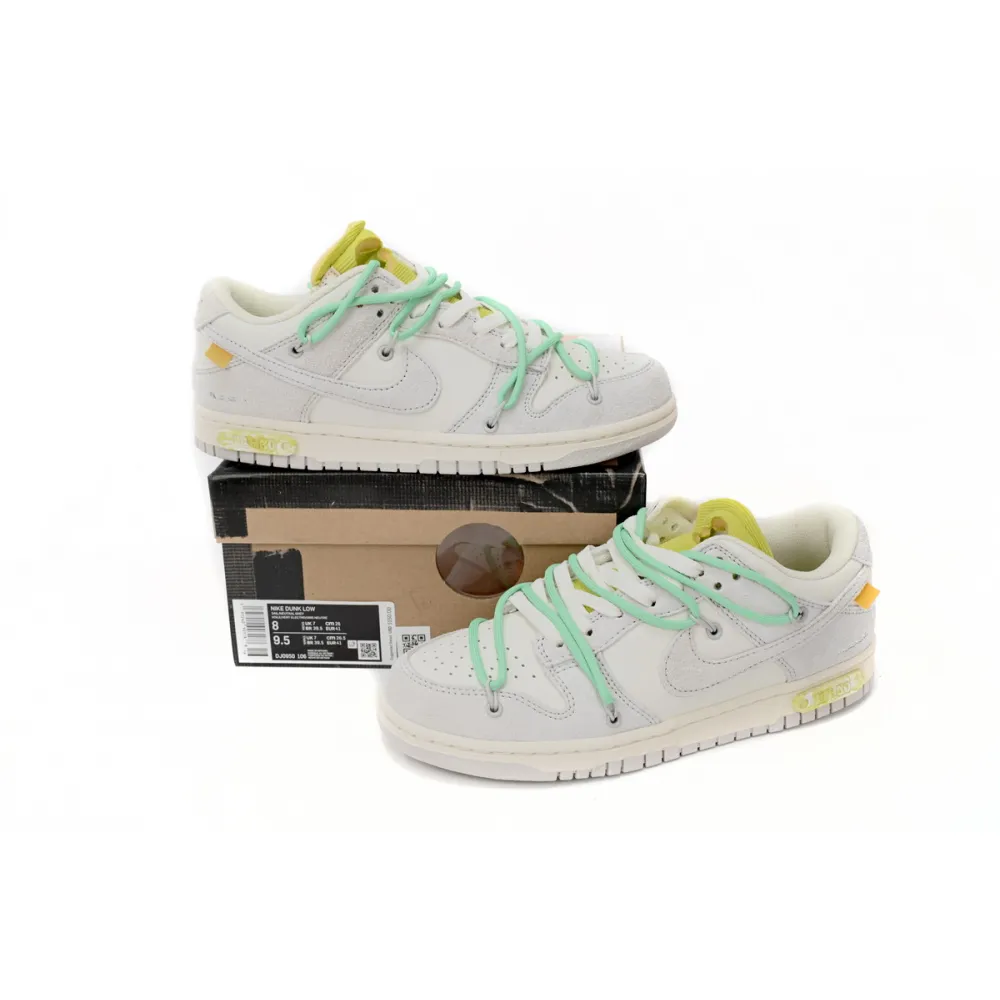 Pkgod Nike Dunk Low Off-White Lot 14