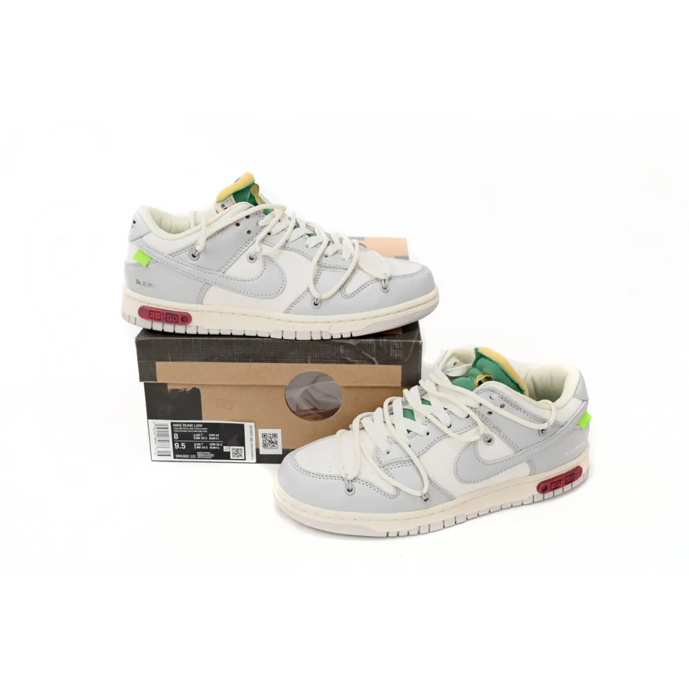 Pkgod Nike Dunk Low Off-White Lot 25