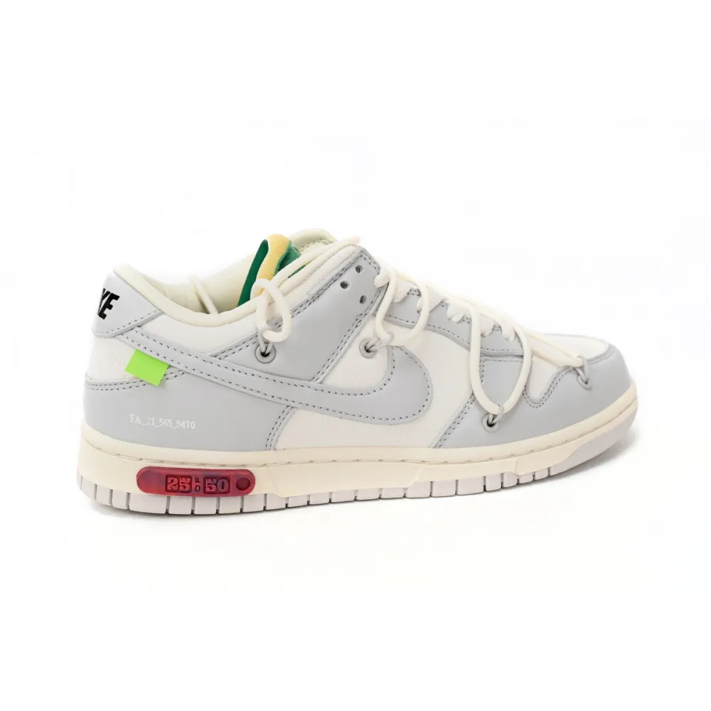 Pkgod Nike Dunk Low Off-White Lot 25