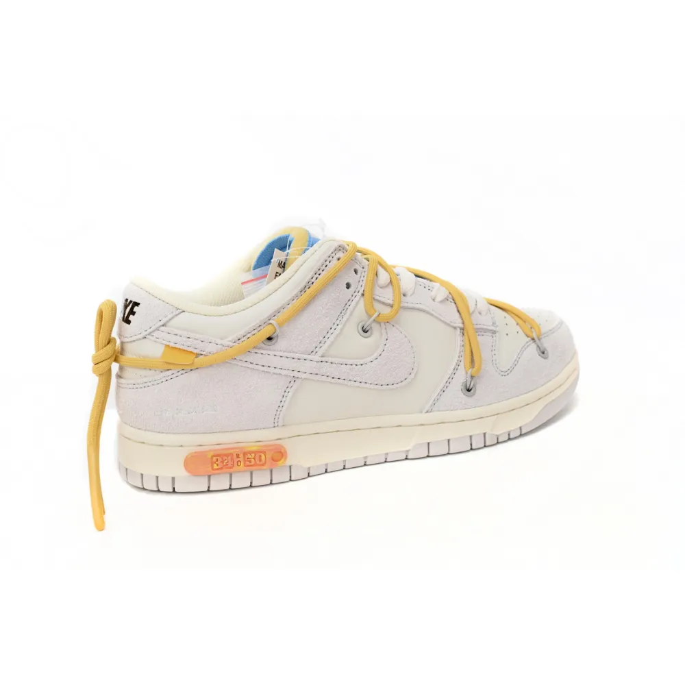 Pkgod Nike Dunk Low Off-White Lot 34