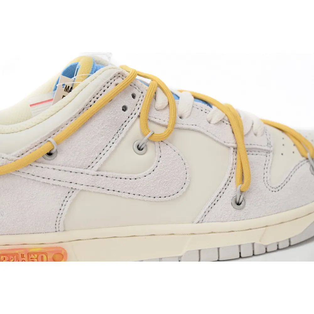 Pkgod Nike Dunk Low Off-White Lot 34