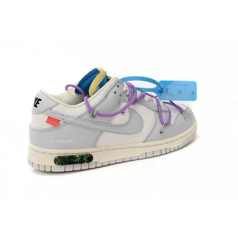 Pkgod Nike Dunk Low Off-White Lot 47