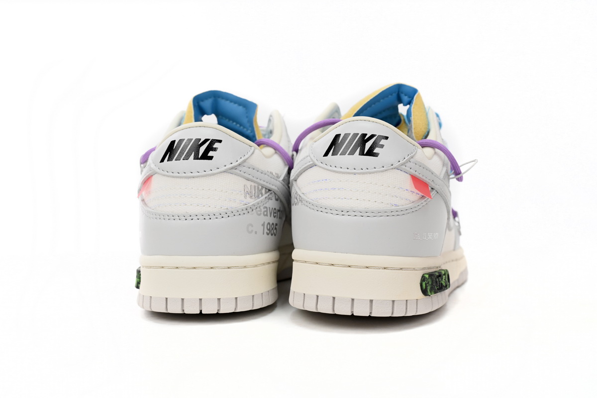    Pkgod Nike Dunk Low Off-White Lot 47