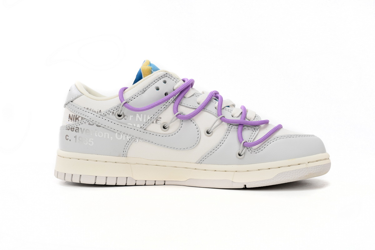    Pkgod Nike Dunk Low Off-White Lot 47