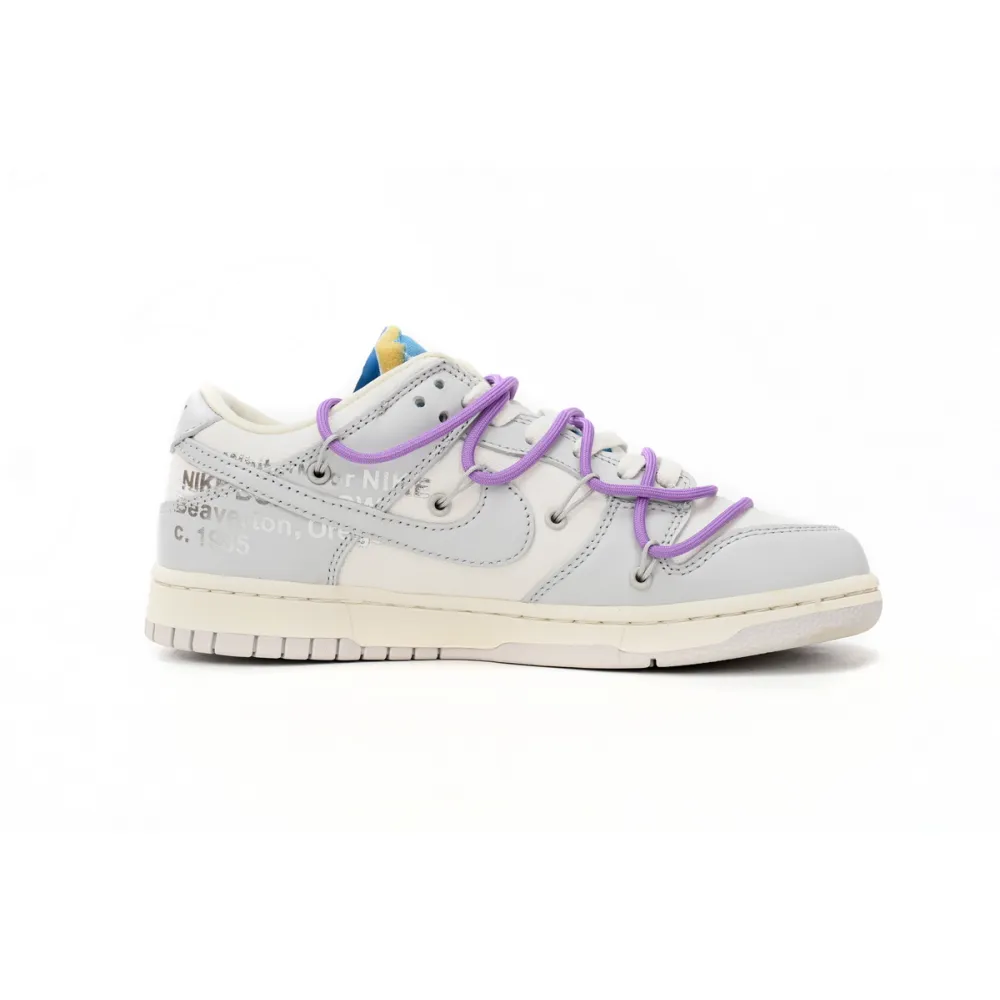 Pkgod Nike Dunk Low Off-White Lot 47