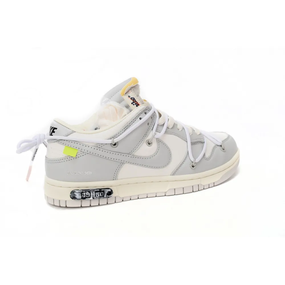 Pkgod Nike Dunk Low Off-White Lot 49