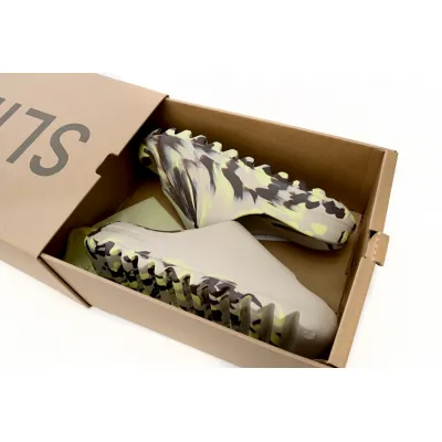 PK God adidas Yeezy Slide Enflame Oil Painting Ink Yellow