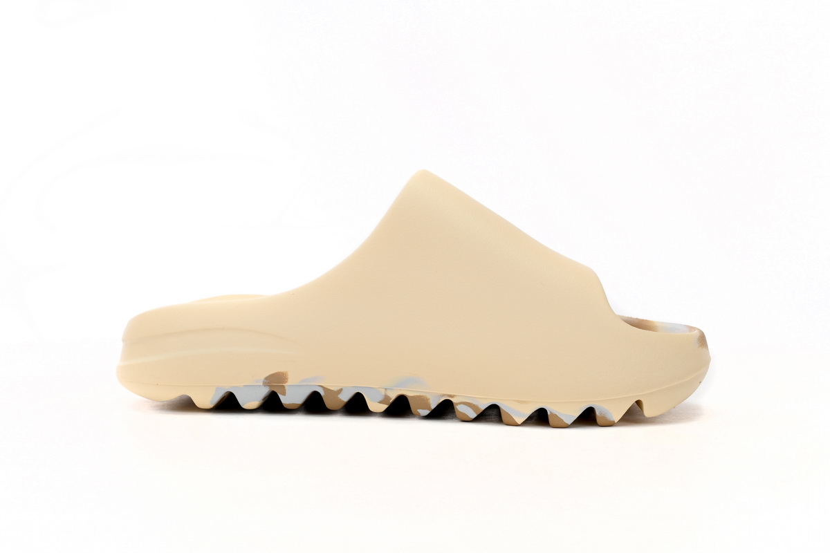    Pkgod adidas Yeezy Slide Enflame Oil Painting White Yellow