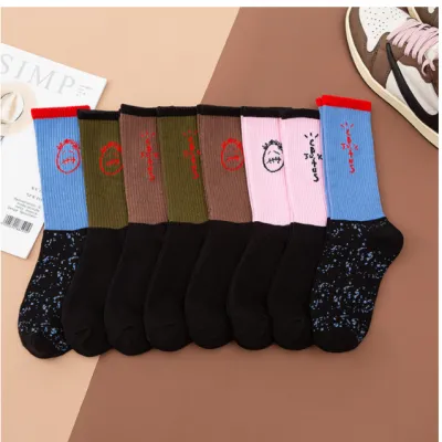 Stockxshoes Travis Scott  Socks（2pairs）& Free Shipping