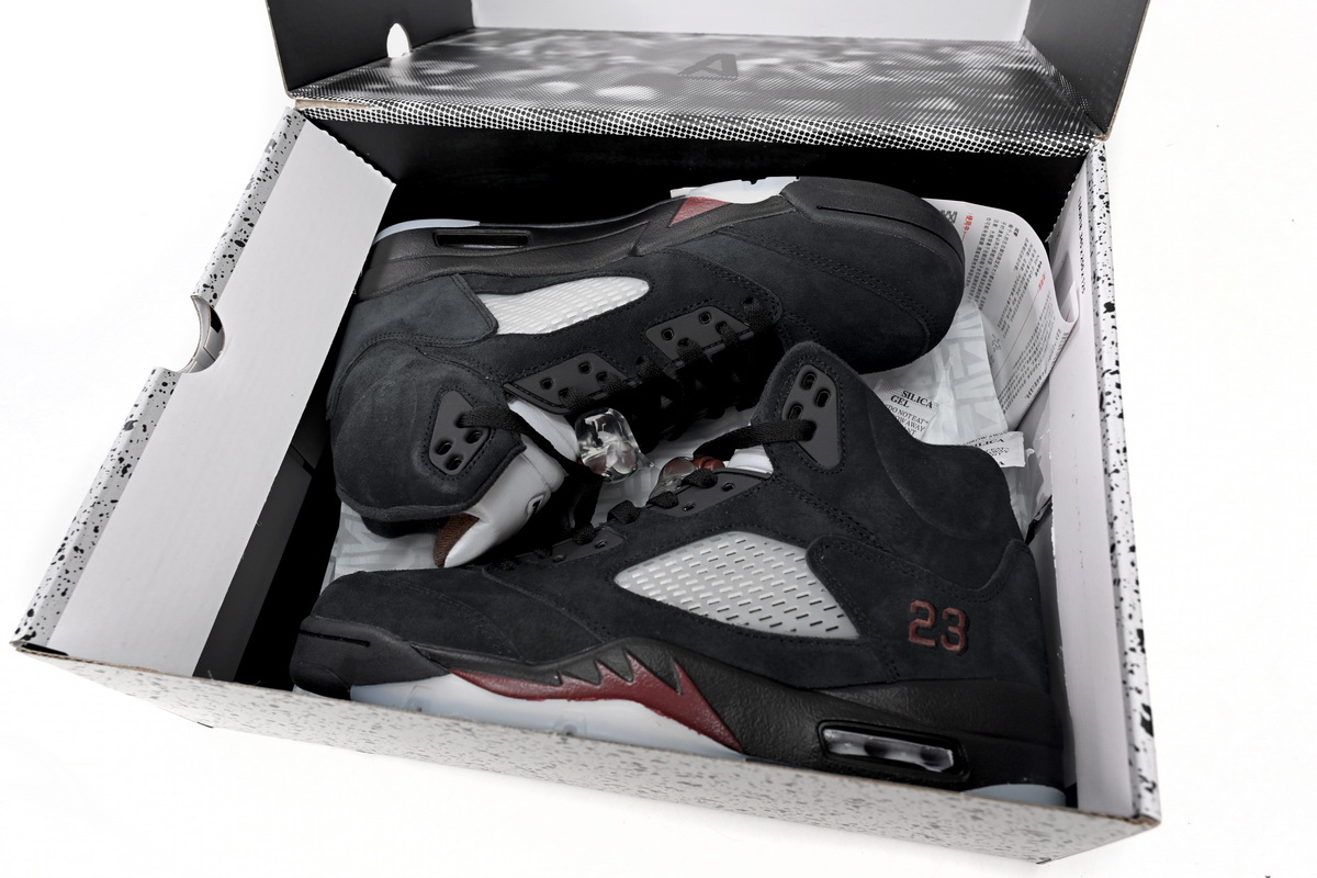 Pkgod Air Jordan 5 Retro SP A Ma Maniére Black