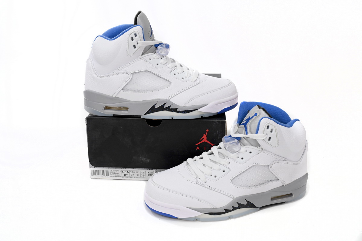 Pkgod Air Jordan 5 Retro White Stealth