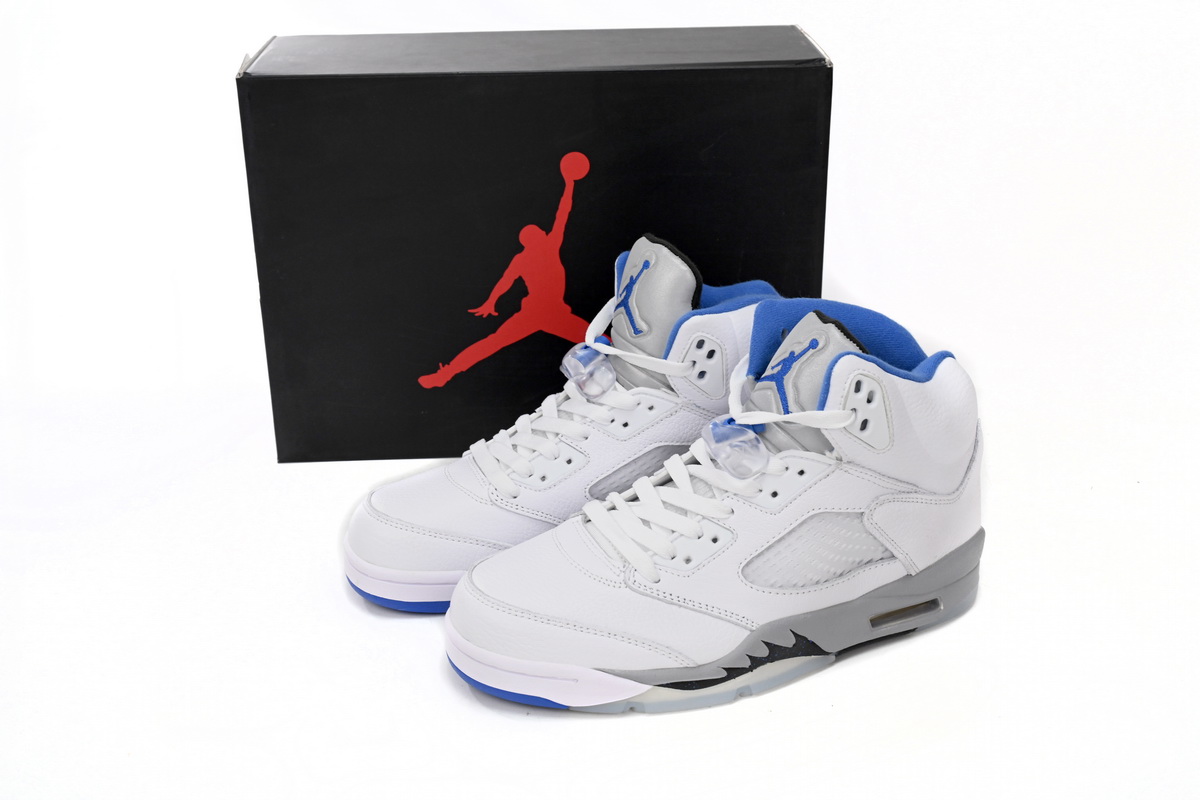 Pkgod Air Jordan 5 Retro White Stealth