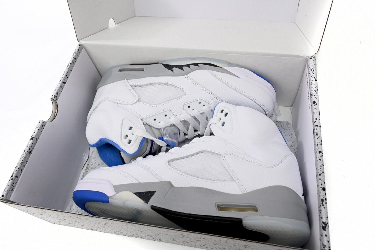 Pkgod Air Jordan 5 Retro White Stealth